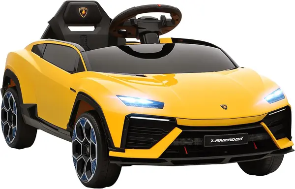 Kinder Elektroauto 12V Lamborghini Kinderauto 2 Motor Gelb