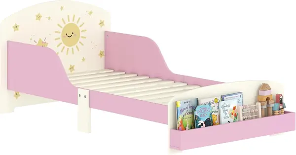 Kinderbett 70x140 cm, Kinderbett mit Sicherheitsbarriere…