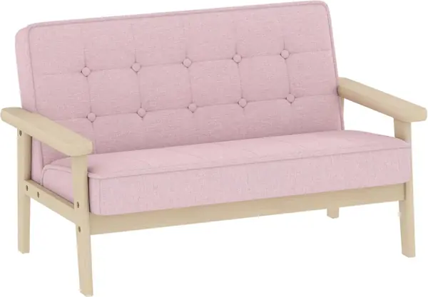Kindersessel mit Samtoptik für 3-15 Jahre 77 x 42 x 48 cm…