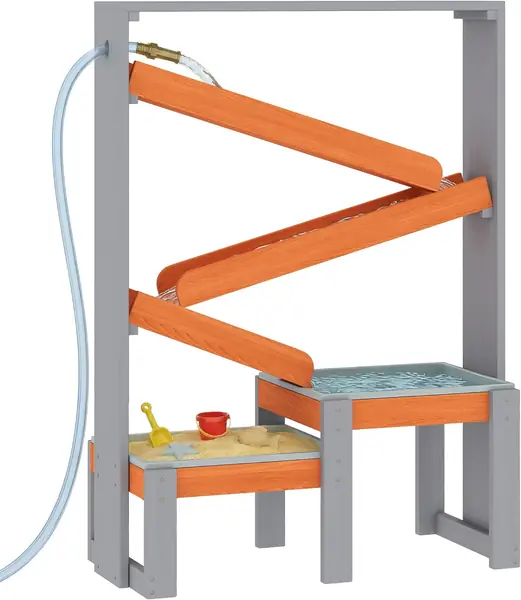 Sand Wasserspieltisch Holz, Wasserbahn, Kinder 3-8 Jahre…